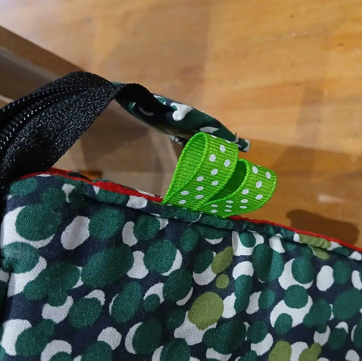 Trousse de toilette avec poches en coton pratique